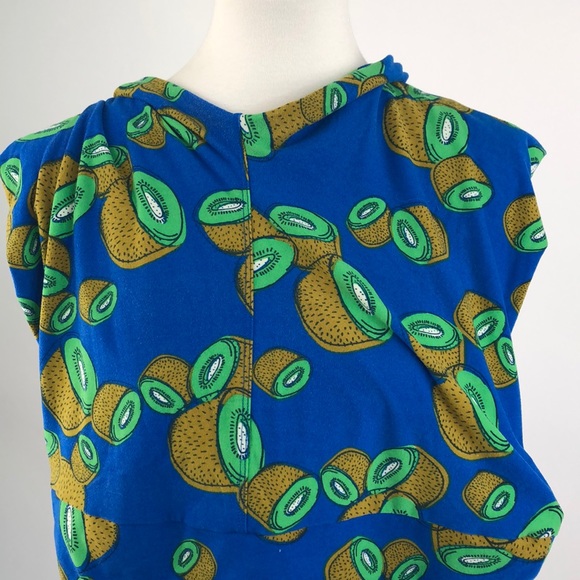 Lularoe Tall & Curvy Kiwi Print Leggings - Picture 3 of 4